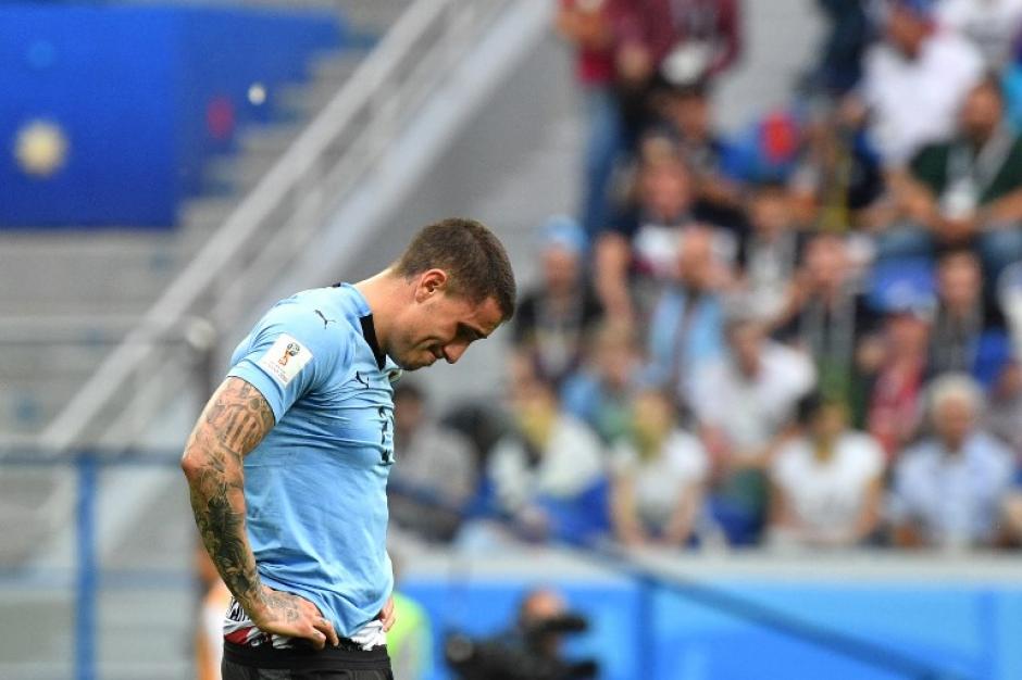 No hab&iacute;a pitado el &aacute;rbitro y Jos&eacute; Mar&iacute;a Gim&eacute;nez ya derramaba l&aacute;grimas. (Foto: AFP)