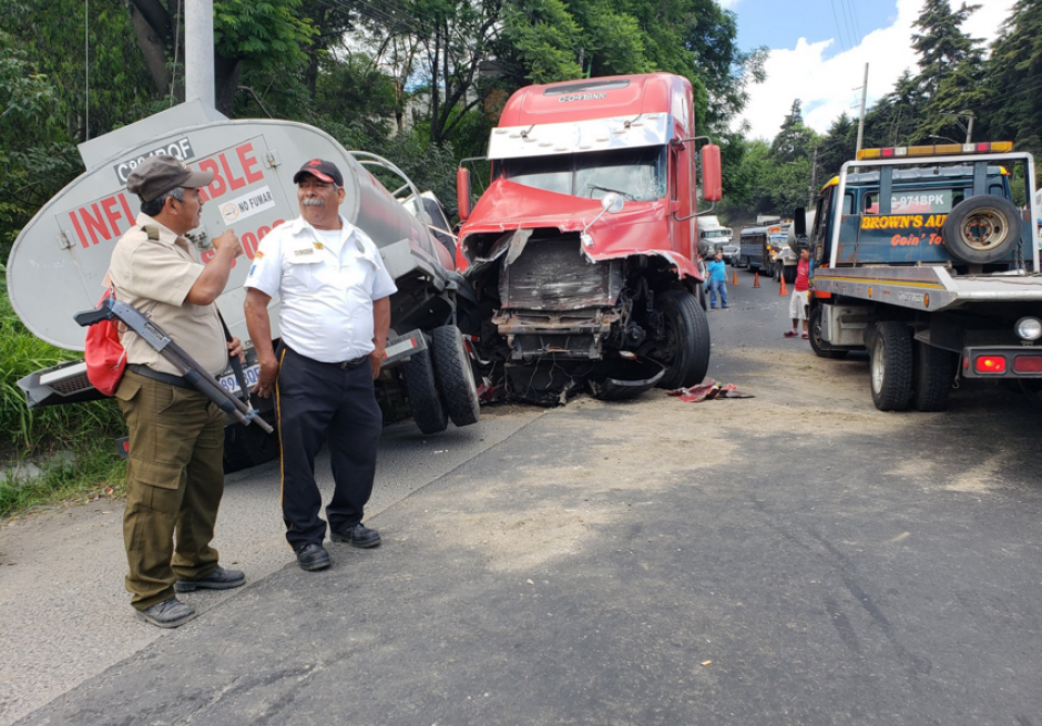 El accidente genera complicaciones en ambas v&iacute;as. (Foto: Dalia Santos/PMT)&nbsp;