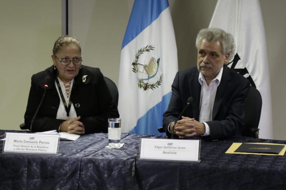 El excanciller se reunió con la Fiscal General del MP. (Foto: Alejandro Balán/Soy502)&nbsp;