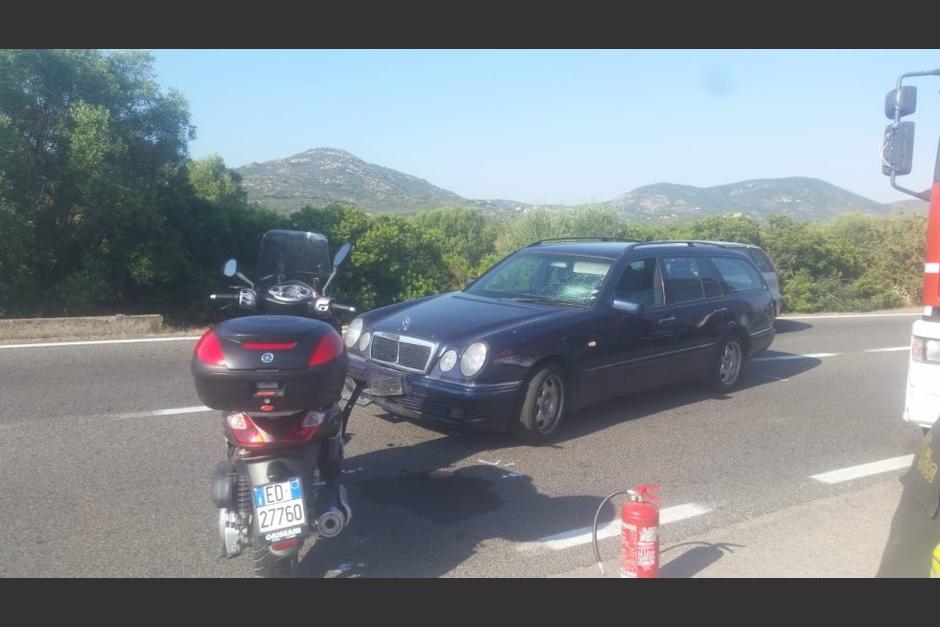 Lanzaron el video del accidente de George Clooney. (Foto: Twitter)&nbsp;