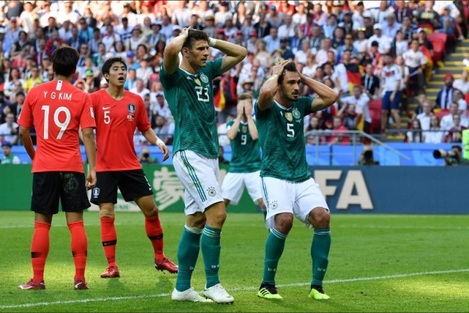 Alemania fue eliminada del Mundial de Rusia 2018 por Corea del Sur en la fase de grupos. (Foto: AFP)