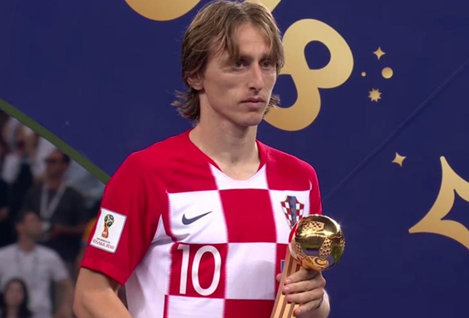 Luka Modric recibió el Balón de Oro de Rusia 2018. (Foto: AFP)