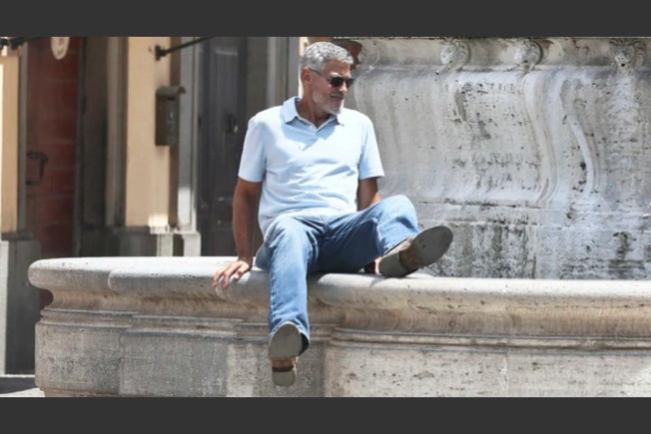 George Clooney sufri&oacute; un accidente con su motocicleta. (Foto: Infobae)