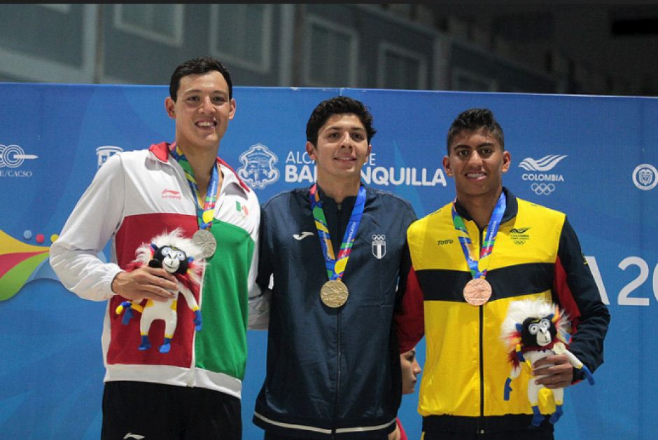 Luis Carlos Martínez gana medalla de oro e impone nuevo récord Centroamericano y del Caribe. (Foto: COG)