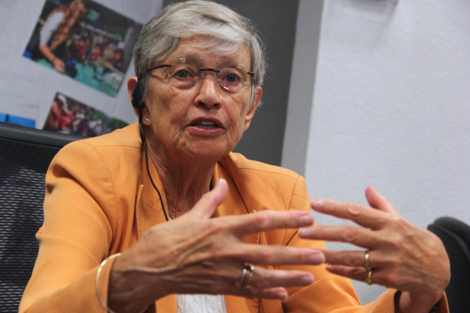 Carol Bellamy fue de las primeras voluntarias de Cuerpo de Paz en Guatemala. (Foto: Fredy Hern&aacute;ndez/Soy502)