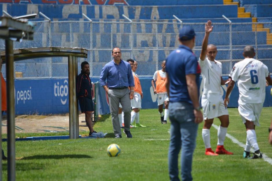 De futbolista a ministro, luego a sindicado y ahora entrenador en Comunicaciones. (Foto: Soy502)&nbsp;
