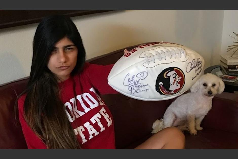 Un deportista rechaz&oacute; a Mia Khalifa. (Foto: Instagram)&nbsp;