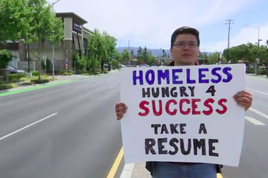 David Casarez dorm&iacute;a en un parque de Silicon Valley. (Foto: INSIDER)