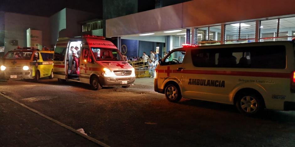 Los cuerpos de socorro identificaron a las primeras víctimas. (Foto: Cruz Roja)