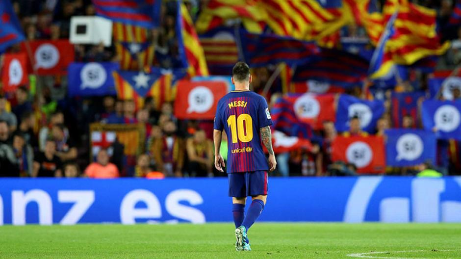 EL Barcelona publicó un mensaje para los guatemaltecos. (Foto: Fox Sports)