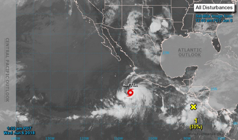Las autoridades mantienen monitoreo constante de esta tormenta. (Foto: captura pantalla)&nbsp;
