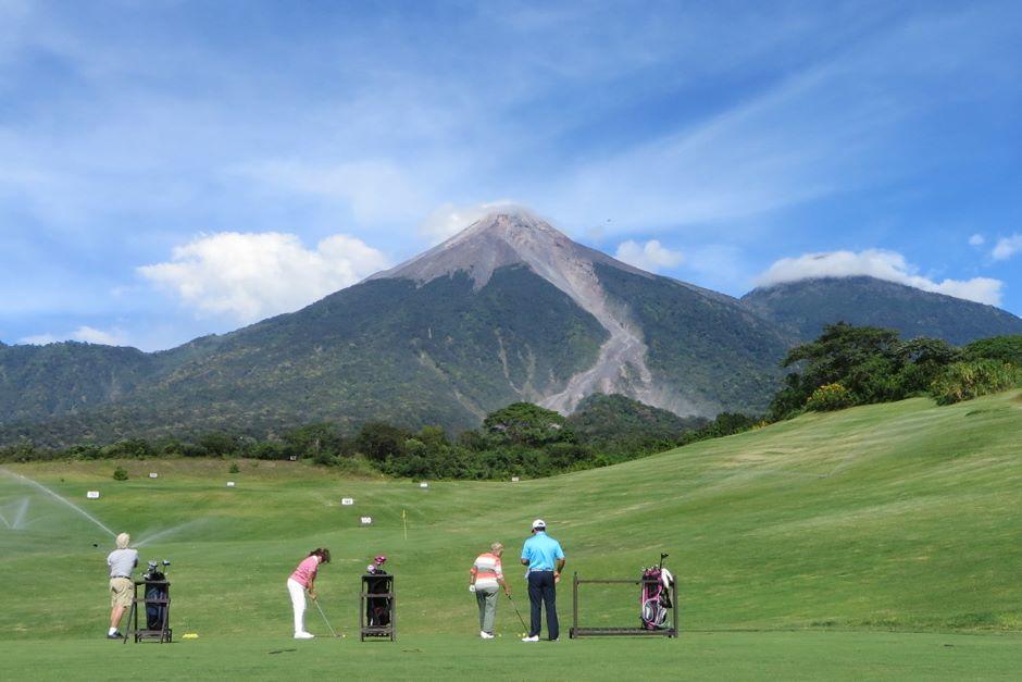 Así se observaba La Reunión en las faldas del Volcán de Fuego. (Foto: captura de Facebook)&nbsp;