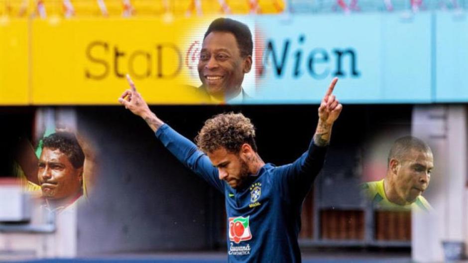 Neymar recibe felicitación de Romario por igual su récord de goles con la Selección. (Foto: Marca)