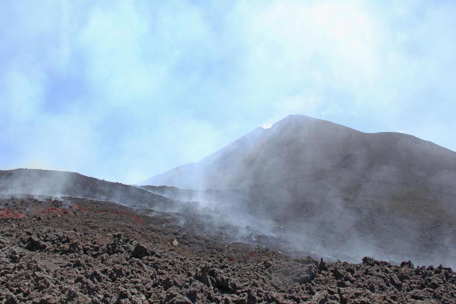 El Pacaya mantiene actividad y las autoridades monitorean la situaci&oacute;n. (Foto: archivo/Soy502)&nbsp;