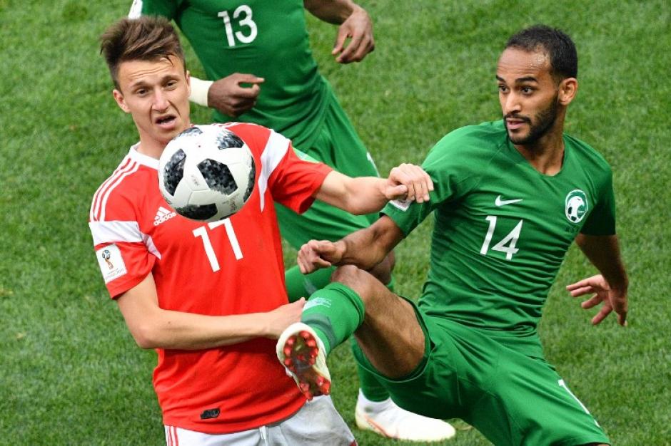 El jugador tuvo un buen desempeño en su primer partido en el Mundial de Rusia. (Foto: AFP)