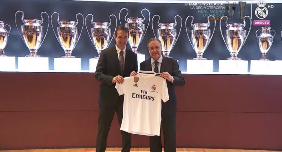 Julen Lopetegui fue presentado como nuevo entrenador del Real Madrid. (Foto: Real Madrid)