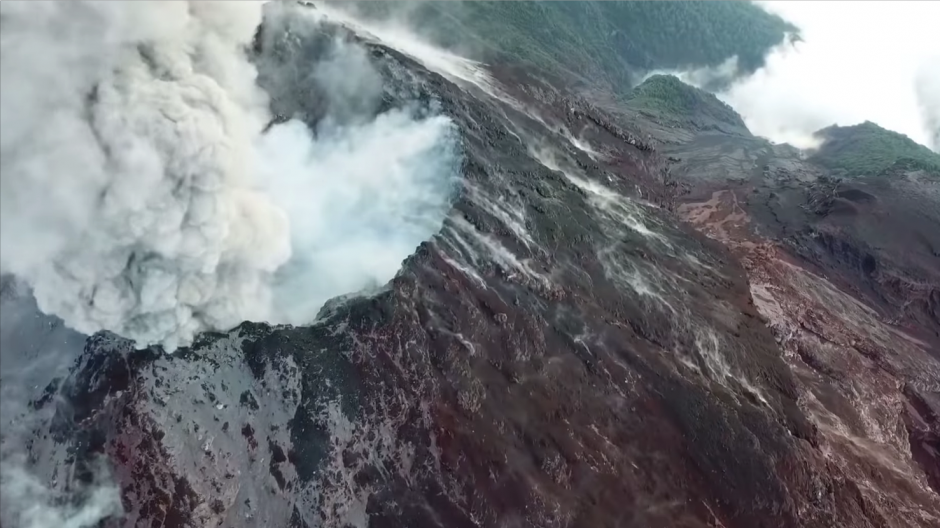 El dron sobrevol&oacute; el &aacute;rea el pasado 13 de junio. (Foto: captura de video)&nbsp;