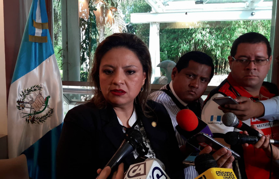 La Canciller anunci&oacute; tambi&eacute;n que envi&oacute; una nota al Departamento de Estado de EE. UU. (Foto: Soy502)