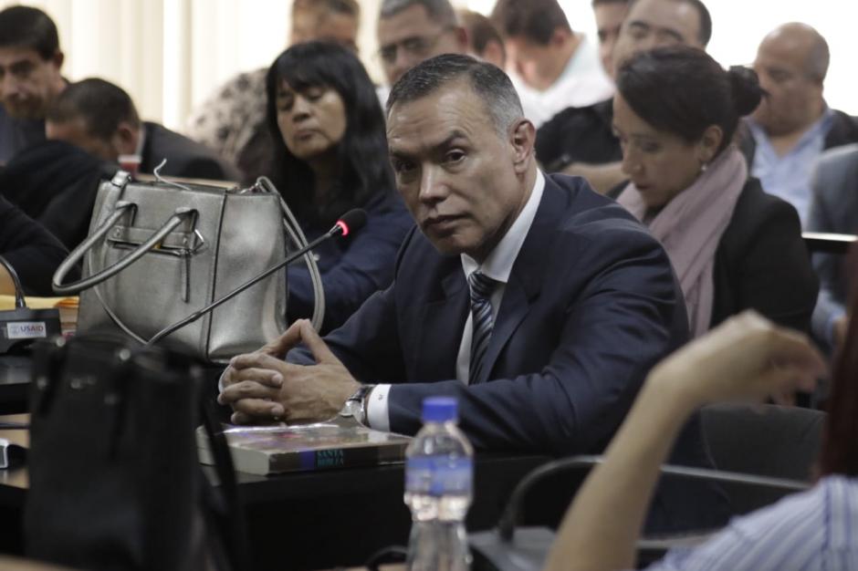 Juan de Dios Rodríguez declaró ante el tribunal. (Foto: Alejandro Balán/Soy502)&nbsp;