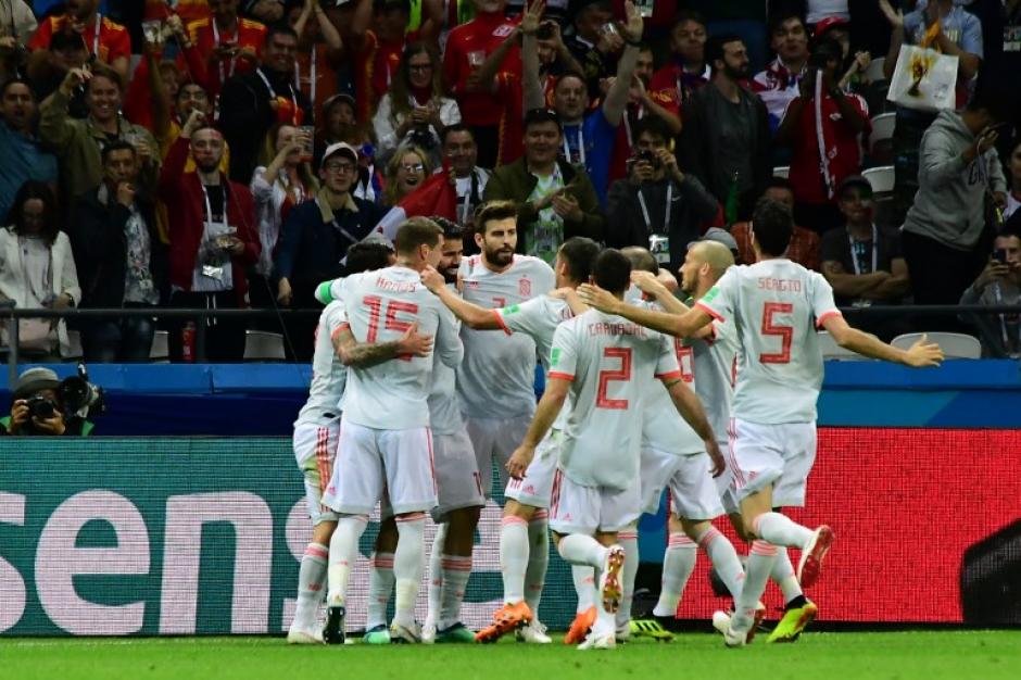 España suma cuatro puntos en el Grupo B del Mundial de Rusia 2018. (Foto: AFP)