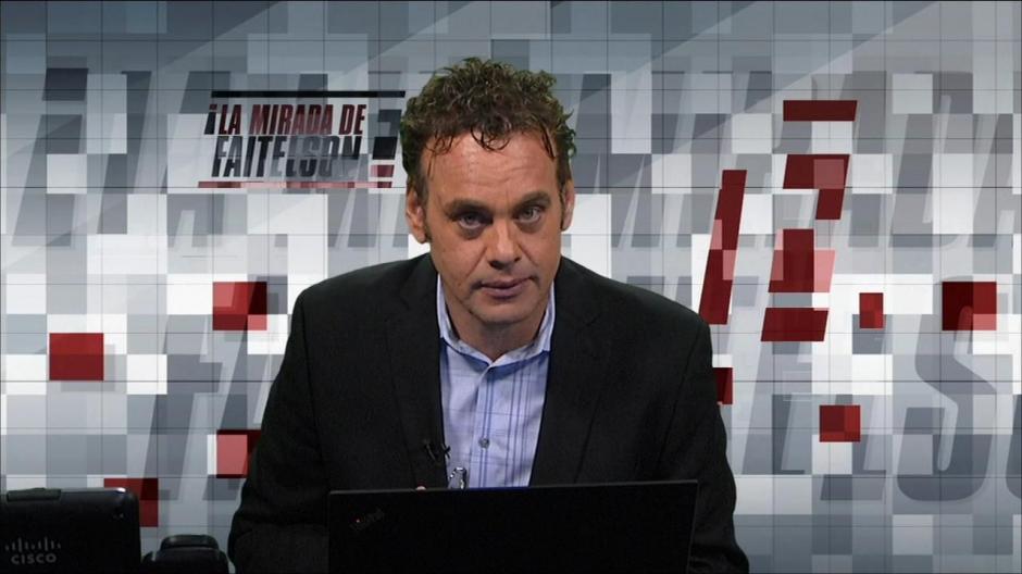 David Faitelson sufrió la goleada sobre México. (Foto: ESPN)