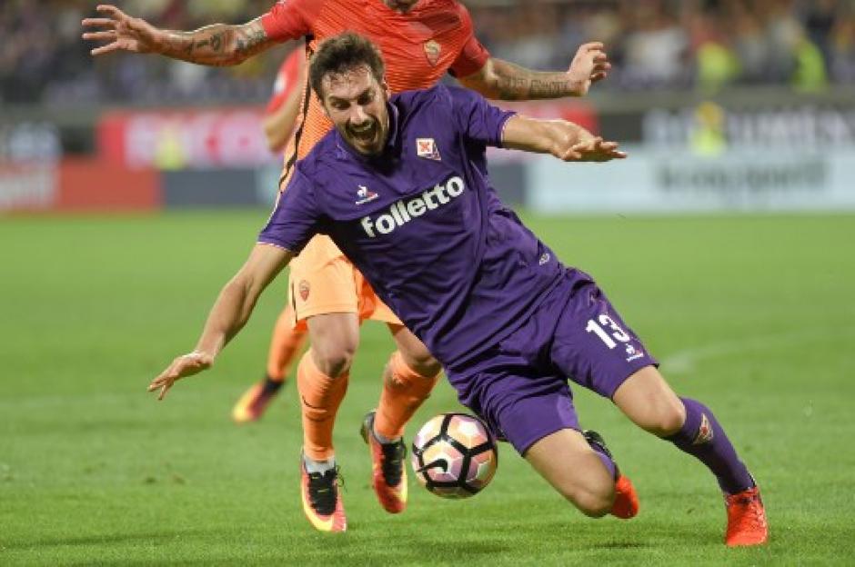 El capitan del Fiorentina, Davide Astori muri&oacute; a los 31 a&ntilde;os de edad. (Foto: AFP)&nbsp;