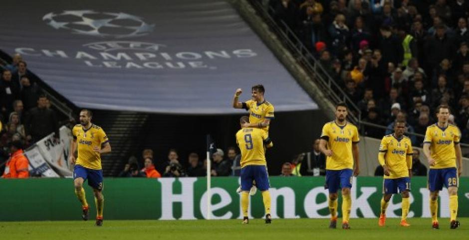 Juventus logr&oacute; la victoria en la Champions League. (Foto: AFP)&nbsp;