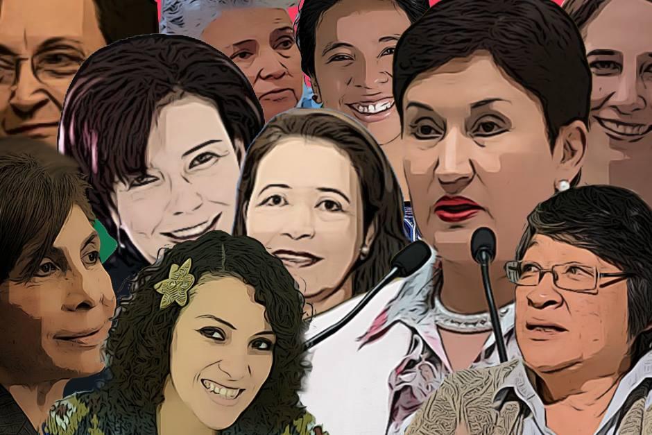 Top 10 de las mujeres m&aacute;s influyentes de Guatemala en 2018. (Edici&oacute;n: Gaby Gir&oacute;n/Soy502)