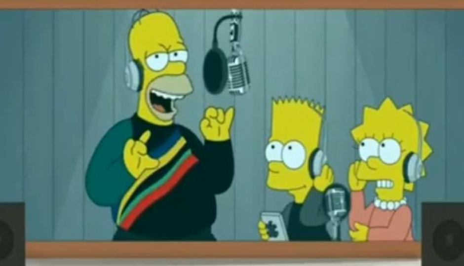 Los Simpson se unen al #DuraChallenge de Daddy Yankee a trav&eacute;s de una publicaci&oacute;n en Instagram. (Foto: elcomercio.pe)