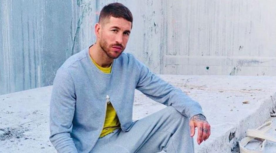 Sergio Ramos desde hace unos días se viste con estilo un retro. (Foto: Instagram) 