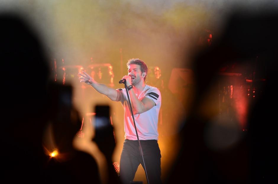 Pablo Albor&aacute;n vino con su gira "Prometo" a Guatemala. (Foto: Selene Mej&iacute;a Soy502) 