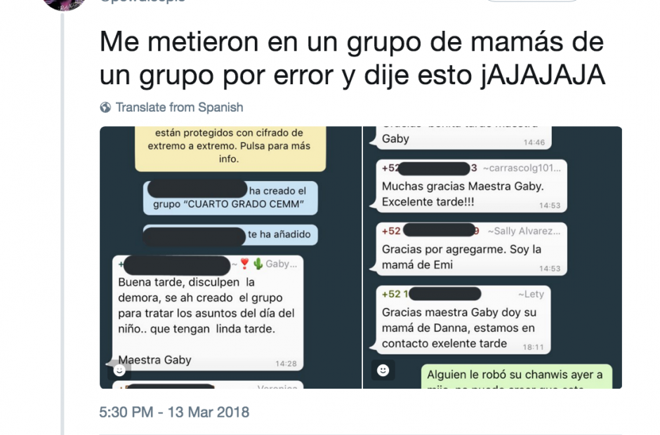 La conversación se hizo viral en redes sociales. (Foto: captura de Twitter)&nbsp;