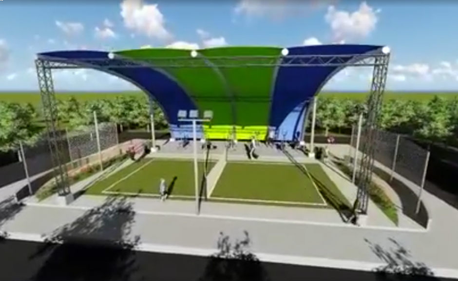 Este es el nuevo proyecto que Neto Bran pretende construir en el municipio de Mixco. (Foto: captura de imagen)