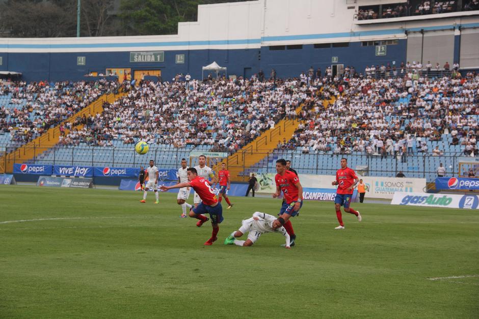 Municipal anotó el único gol del partido y se llevó el triunfo. (Foto: Fredy Hernández/Soy502)
