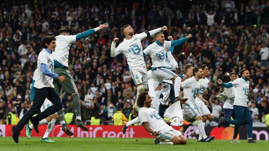 La camiseta con el n&uacute;mero 13 en el festejo del Real Madrid abri&oacute; la pol&eacute;mica en Liverpool. (Foto: AFP)