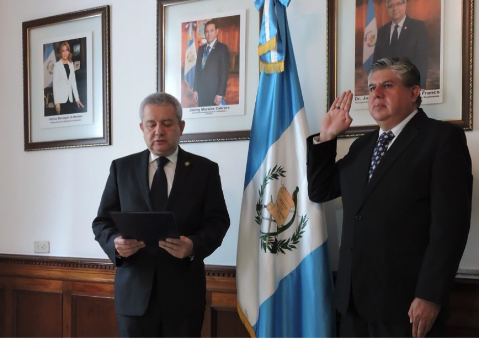 Isaías Martínez Morales,&nbsp;alcalde de San Diego, Zacapa, es el nuevo presidente del Infom. (Foto: Gobierno de Guatemala)