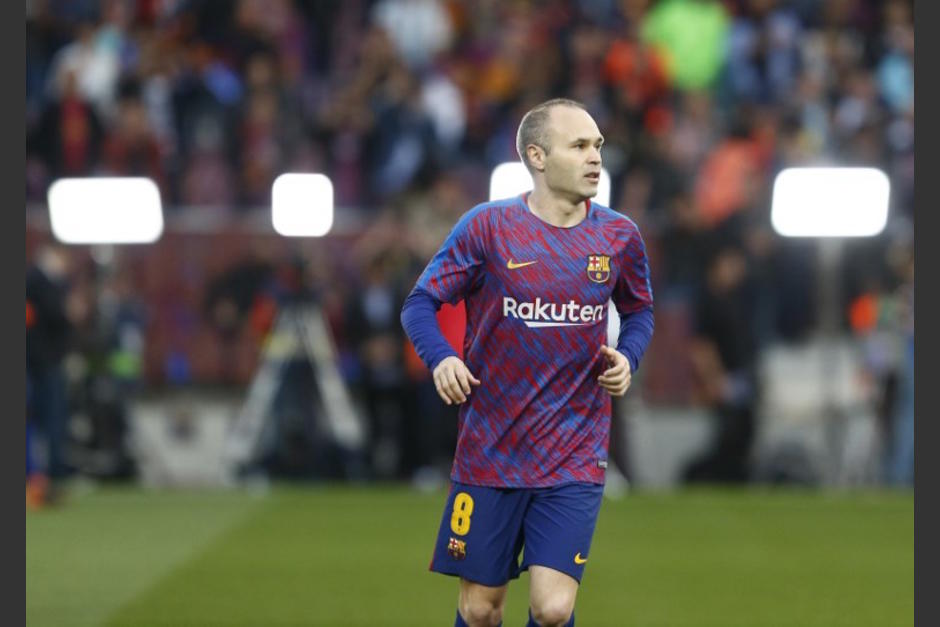 Andrés Iniesta le dice adiós al Clásico Español. (Foto: AFP)