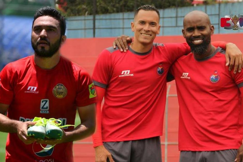 Los extranjeros Kamiani, Pérez y Baloy no continuarán en Municipal. (Foto: Soy502)