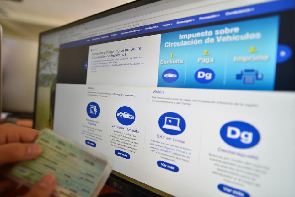 La SAT advierte que inhabilitar&aacute; veh&iacute;culos que no hayan pagado su impuesto de circulaci&oacute;n. (Foto: archivo/Soy502)