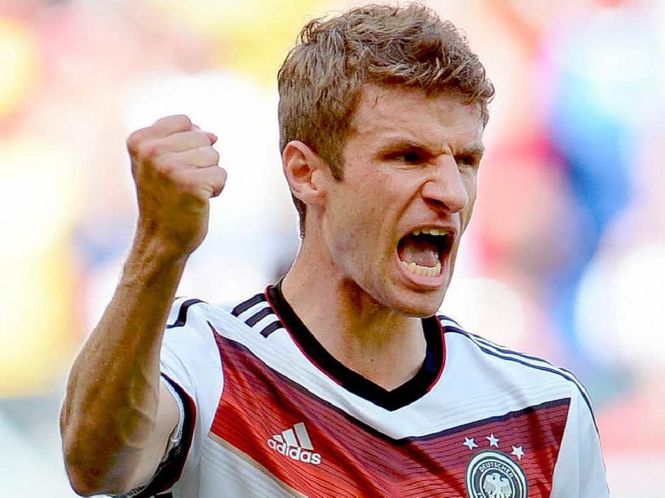 Thomas M&uuml;ller el gran goleador de la Selecci&oacute;n de Alemania. (Foto: AFP)