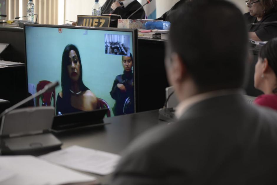 Marixa Lemus, alias "La Patrona", declar&oacute; en el juicio contra el abogado Benjam&iacute;n Estrada. (Foto: Wilder L&oacute;pez/Soy502)