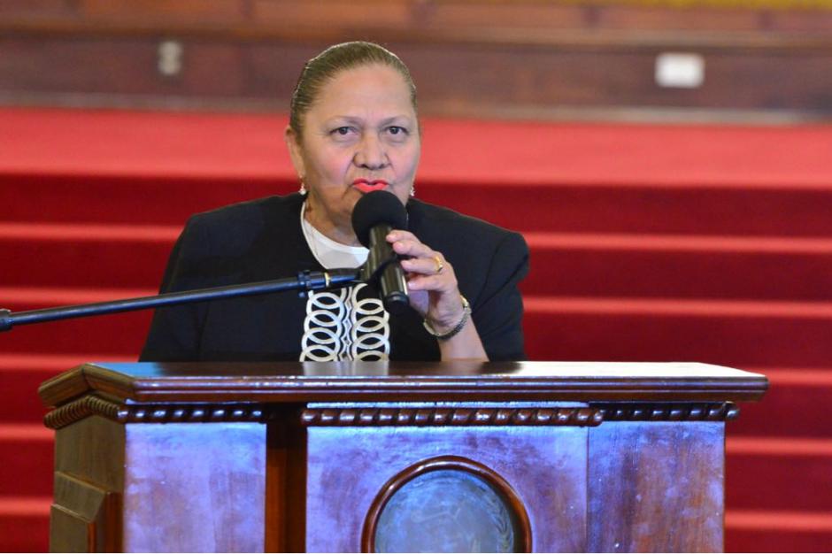 María Consuelo Porras Argueta fue nombrada como Fiscal General para el período 2018-2022. (Foto: Jesús Alfonso/Soy502)