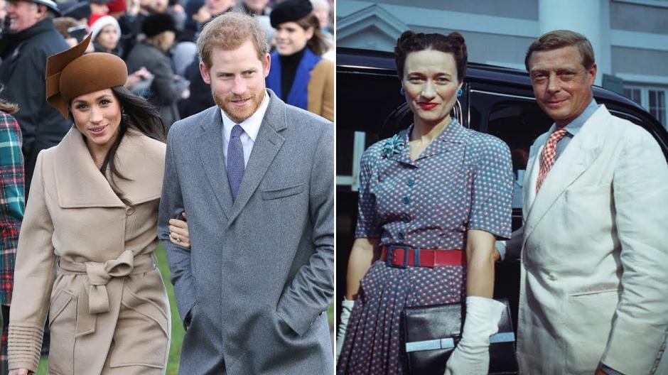 Ellas son las dos divorciadas estadounidenses que lograron ingresar a la familia real. (Foto: youtube)