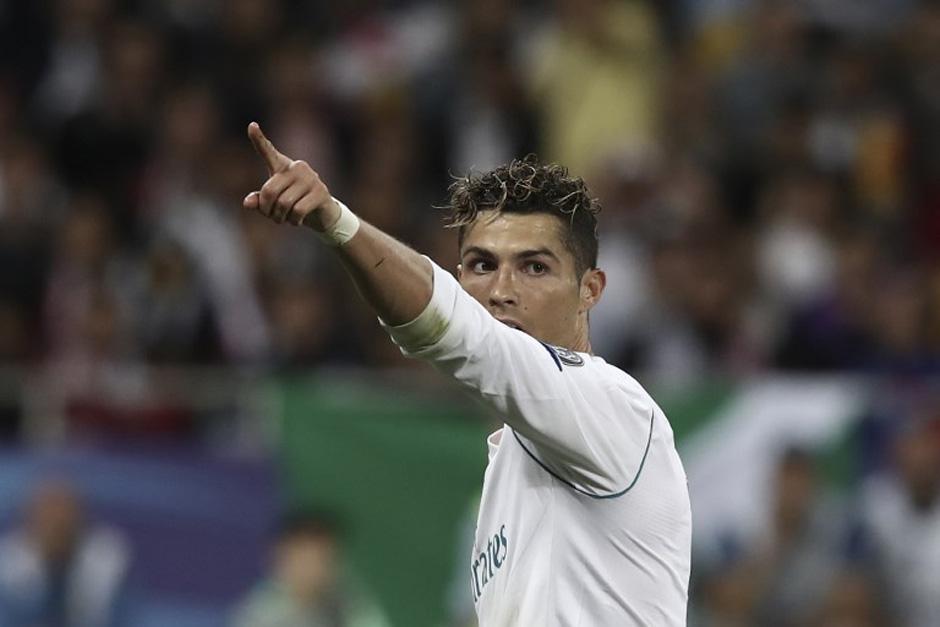 Cristiano Ronaldo se despidió de la afición del Real Madrid al ser entrevistado concluida la final de Champions en Kiev. (Foto: AFP)