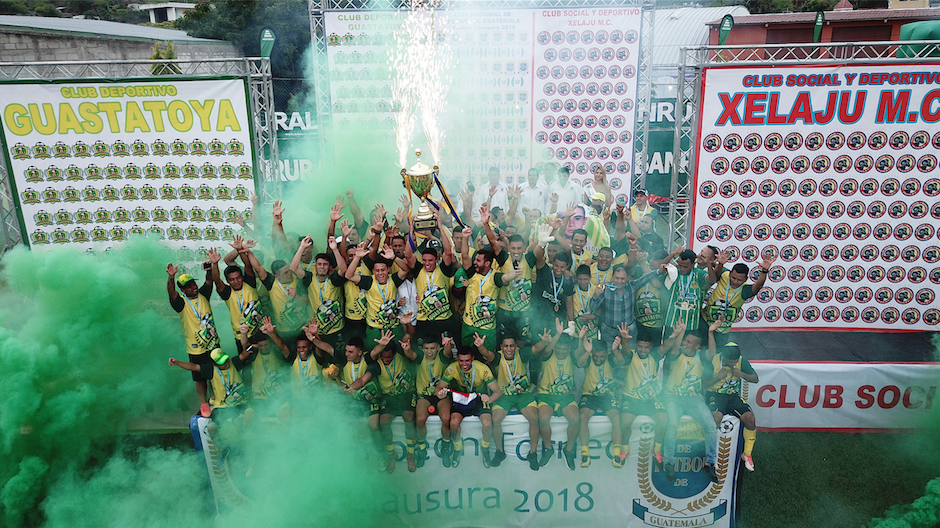Guastatoya se coron&oacute; campe&oacute;n del Clausura 2018. (Foto: Deccio Serrano/Nuestro Diario)