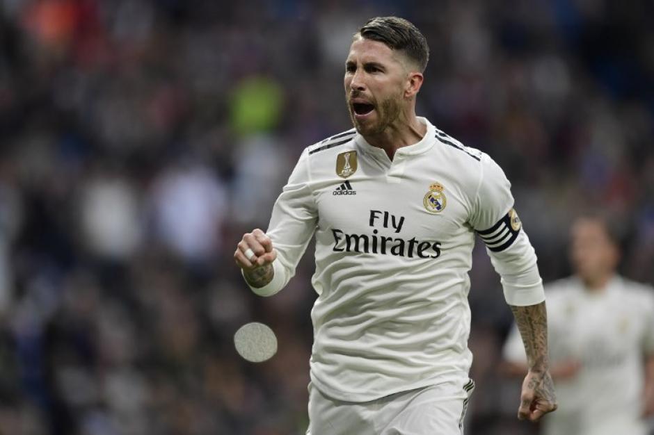 El jugador del&nbsp;Viktoria Plzen&nbsp;Milan Havel recibió un codazo de Sergio Ramos. (Foto: AFP)