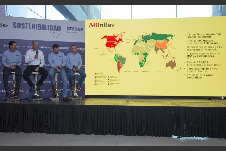 Ambev Centroam&eacute;rica asumi&oacute; desaf&iacute;os sostenibles mediante la colaboraci&oacute;n de cient&iacute;ficos, tecn&oacute;logos y emprendedores. (Foto: Victor Xiloj / Soy502)