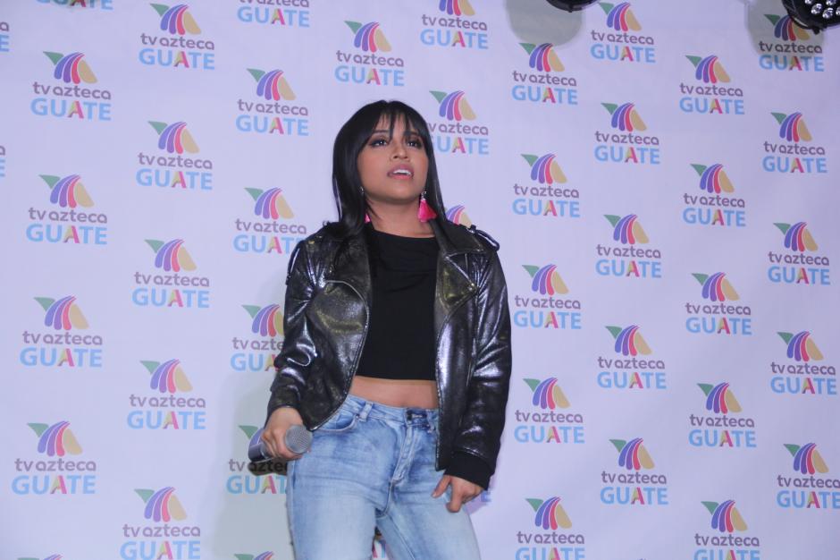 La interprete nacional regres&oacute; a M&eacute;xico para continuar con su proceso de formaci&oacute;n tras ganar La Academia. (Foto: Fredy Hern&aacute;ndez/Soy502)