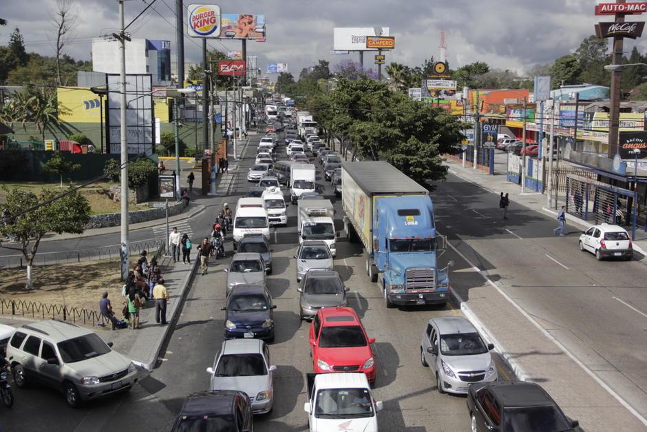 La nueva salida facilitará la salida hacia la avenida Petapa. (Foto: Archivo/Soy502)