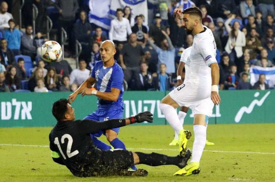 Israel superó durante todo el partido a Guatemala. (Foto: AFP)